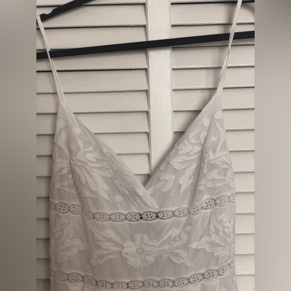 Sea New York Pleated Empire Crochet Midi Dress, 8 - Picture 5 of 13